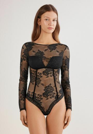 Кружевное боди
