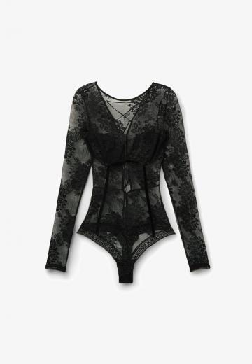 Кружевное боди