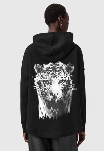 Пуловер с капюшоном