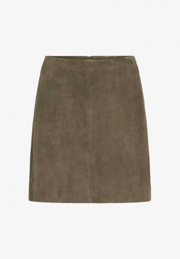 Кожаная юбка