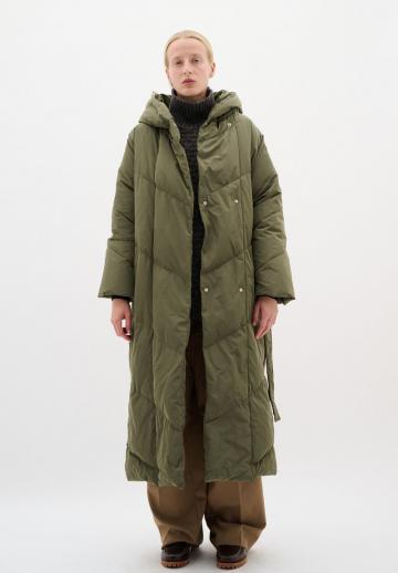 Пуховое пальто
