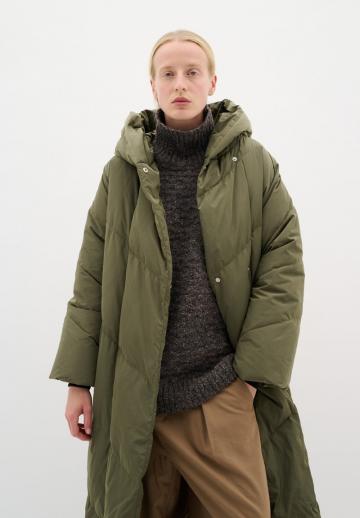 Пуховое пальто