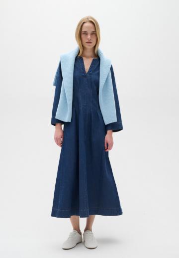 Джинсовое платье