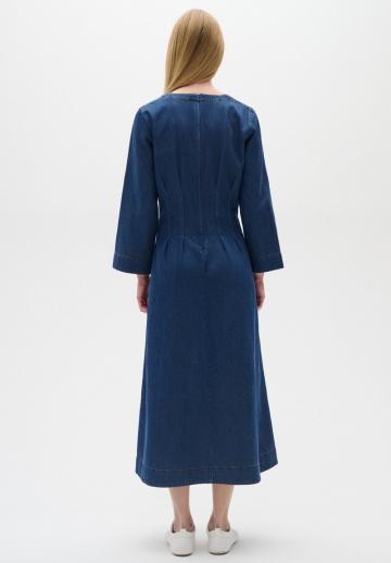 Джинсовое платье