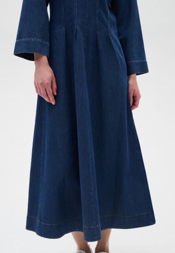 Джинсовое платье