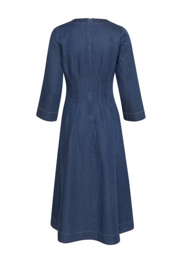 Джинсовое платье