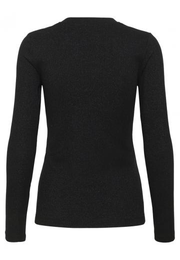 Пуловер с вырезом V