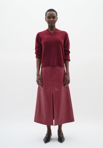 Кожаная юбка