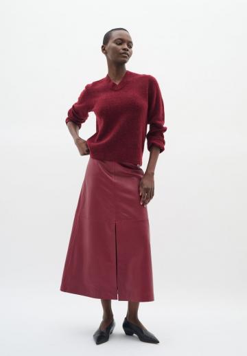 Кожаная юбка