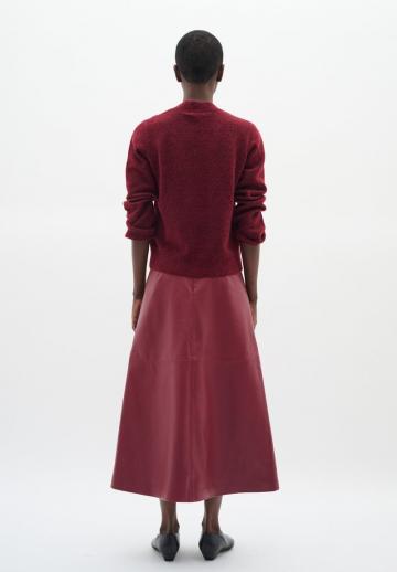 Кожаная юбка