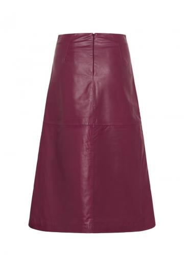 Кожаная юбка