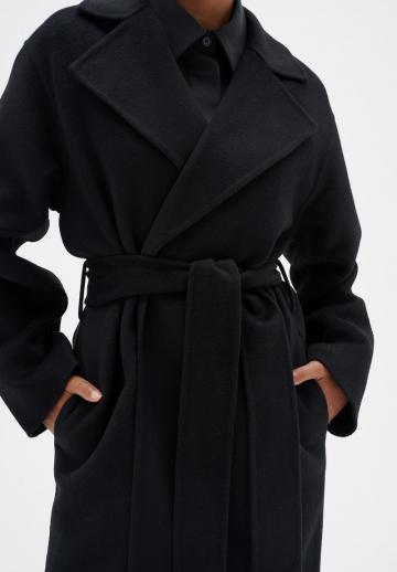 Шерстяное пальто