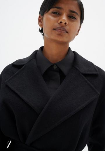 Шерстяное пальто