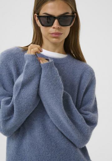 Длинный пуловер