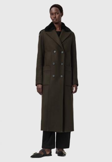 Шерстяное пальто