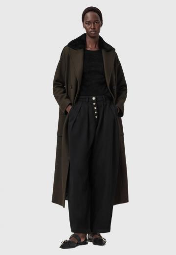 Шерстяное пальто