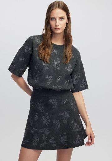 Вязаная юбка