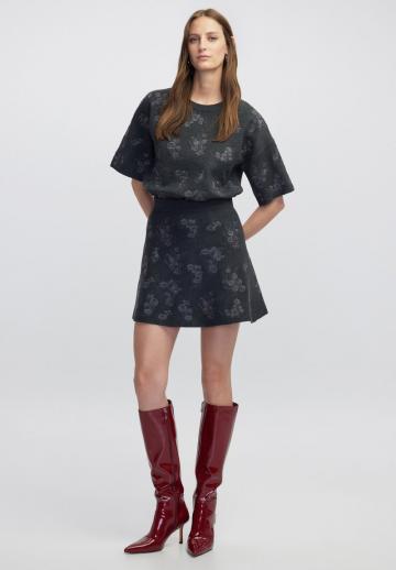 Вязаная юбка