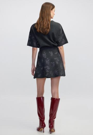 Вязаная юбка