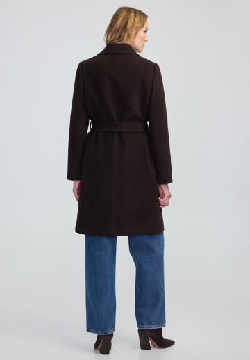 Шерстяное пальто