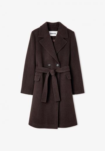 Шерстяное пальто