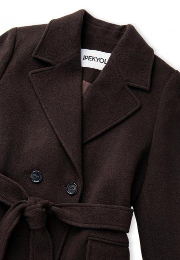 Шерстяное пальто