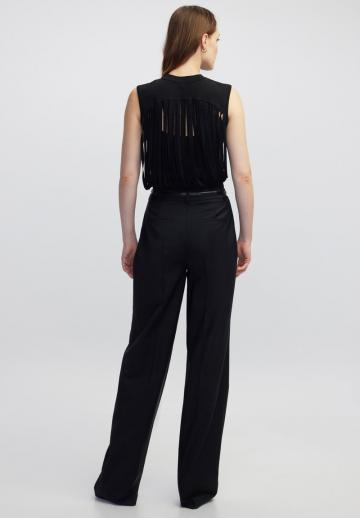 Пуловер без рукавов