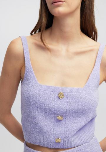 Пуловер без рукавов