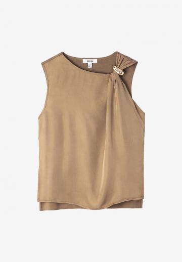 Блузка без рукавов