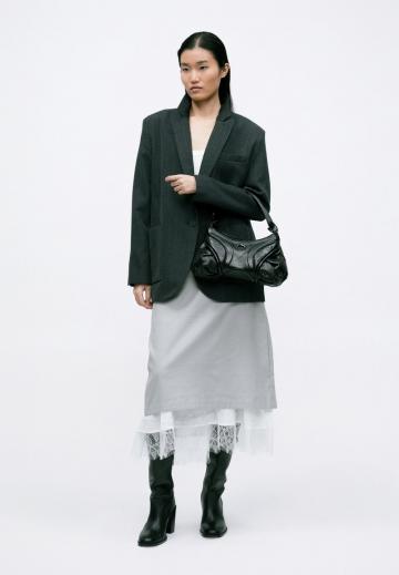 Длинный блейзер