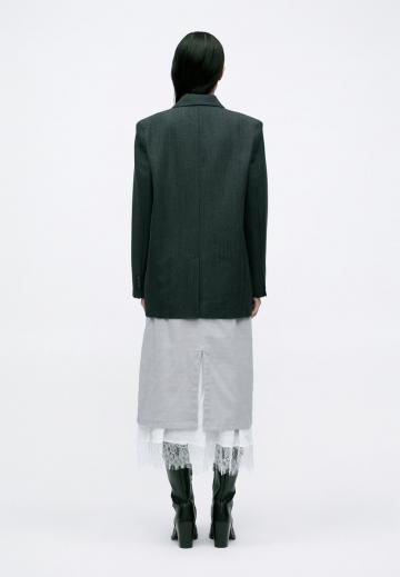 Длинный блейзер