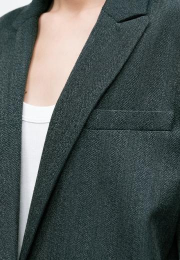 Длинный блейзер