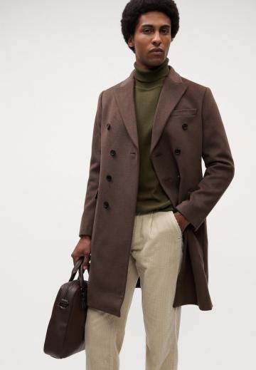 Шерстяное пальто