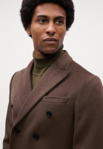 Шерстяное пальто