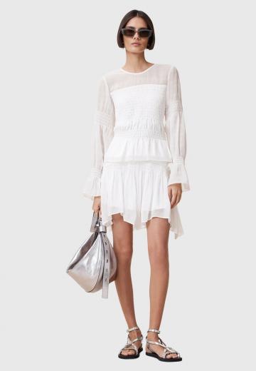 Юбка с воланами