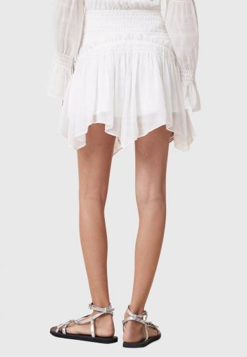 Юбка с воланами