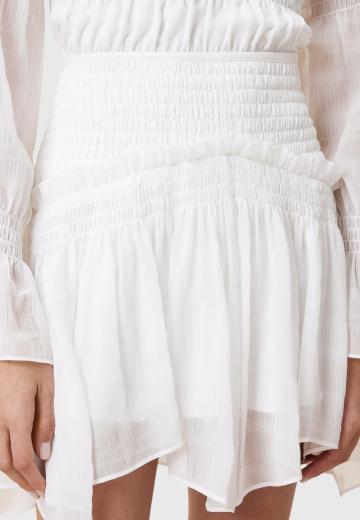 Юбка с воланами