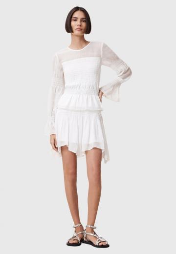 Юбка с воланами