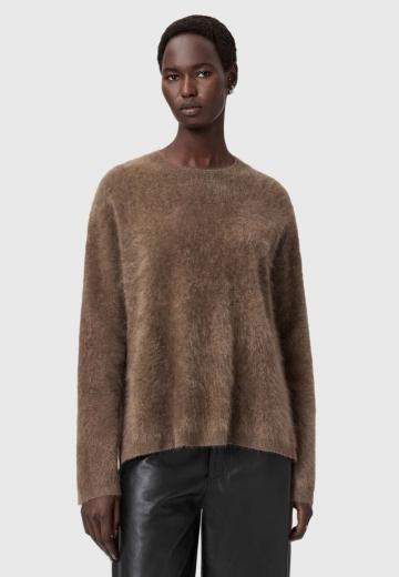 Длинный пуловер