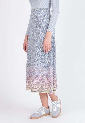 Вязаная юбка