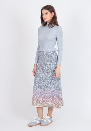 Вязаная юбка