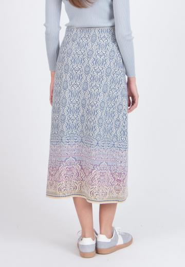 Вязаная юбка