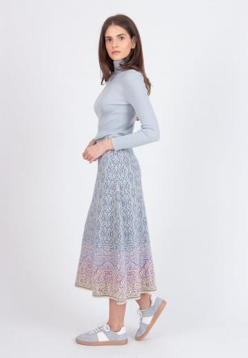 Вязаная юбка