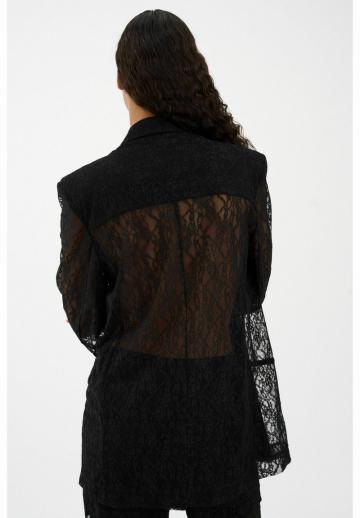 Длинный блейзер