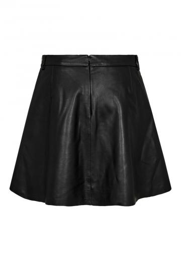 Кожаная юбка