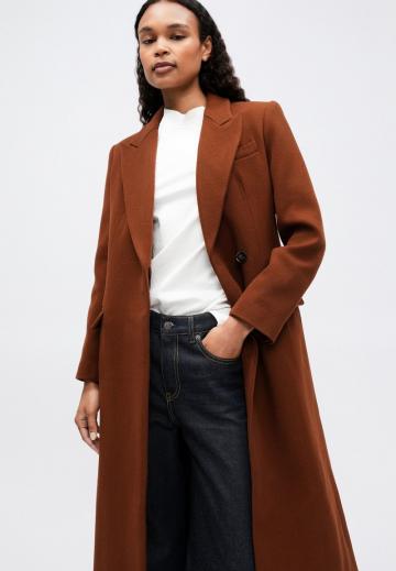 Шерстяное пальто