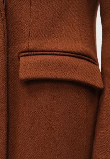 Шерстяное пальто