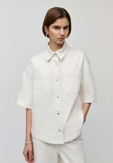 Джинсовая блузка