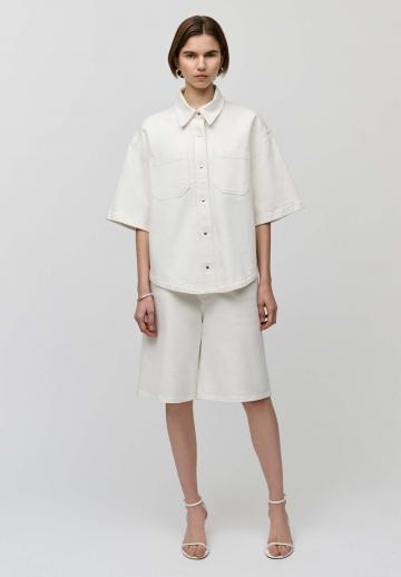 Джинсовая блузка