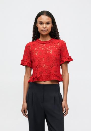 Кружевная блузка